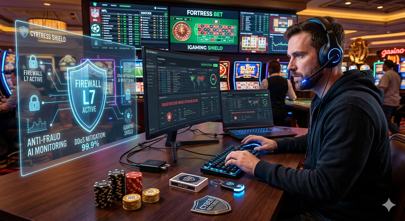 Центр мониторинга безопасности iGaming-платформы, L7 firewall и anti-fraud аналитика